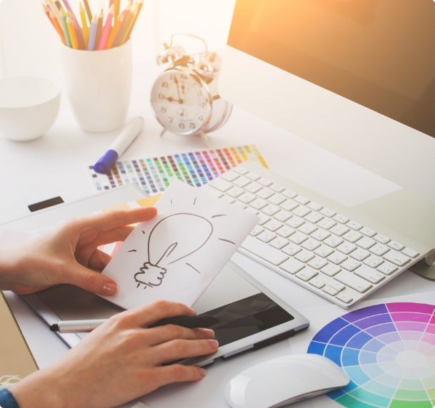Agentur Logo Design Vektorisierung