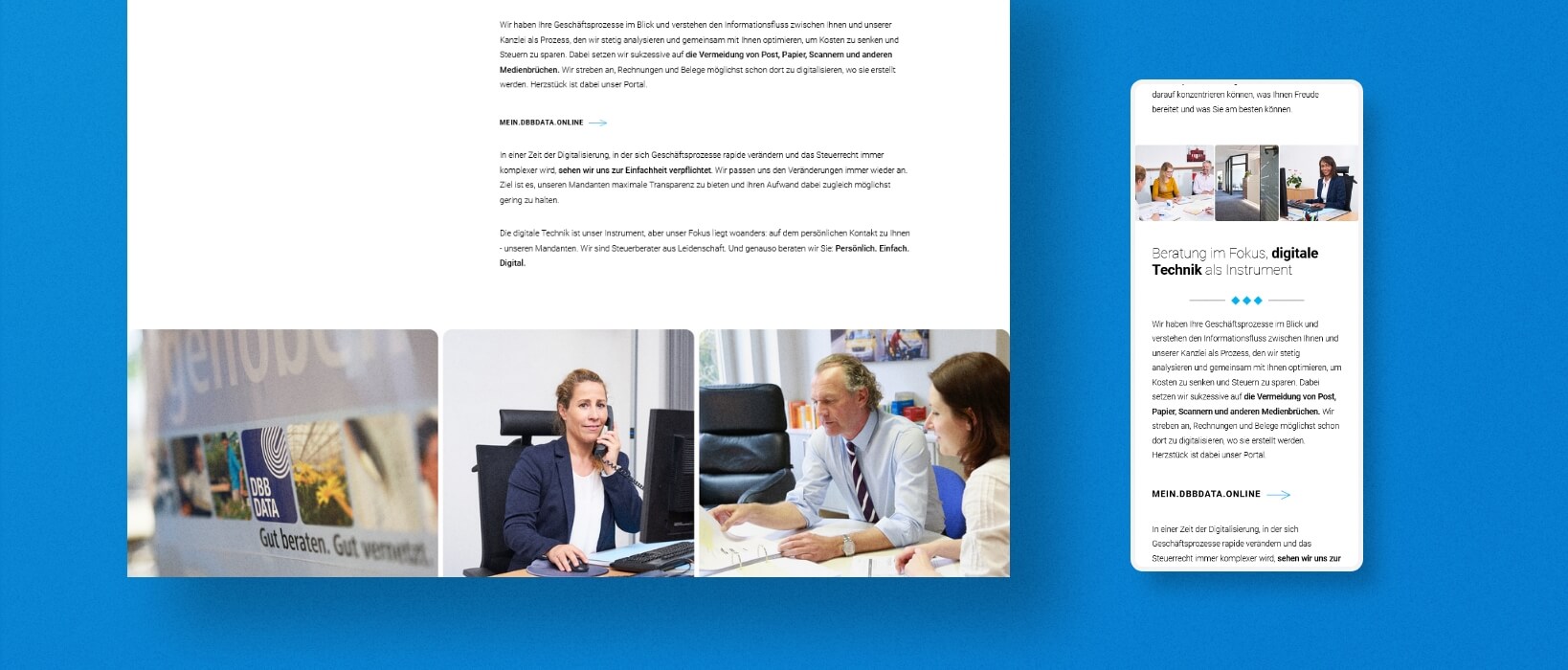 Webdesign von Contao Agentur