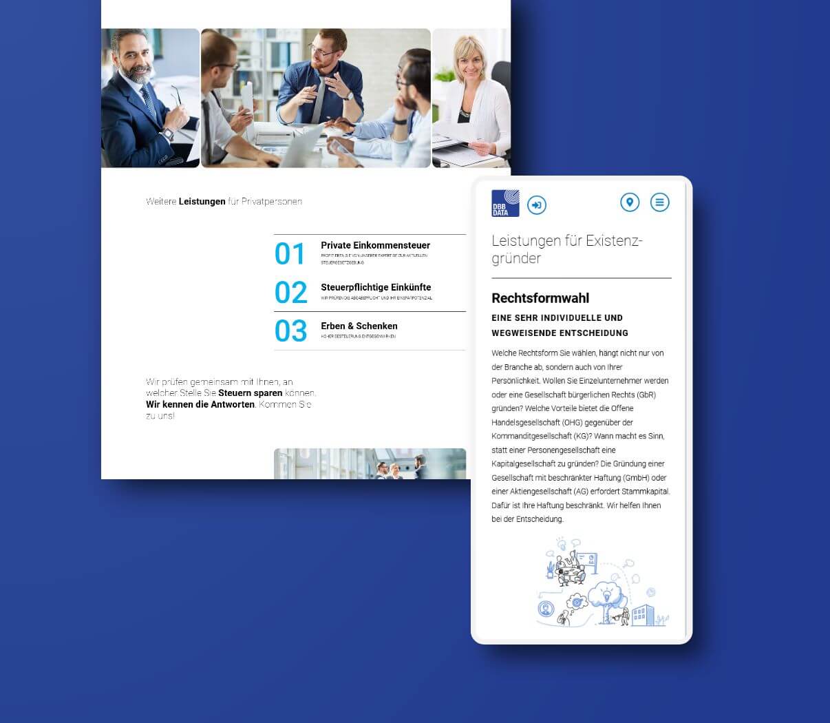 Individuelles Webdesign in Contao