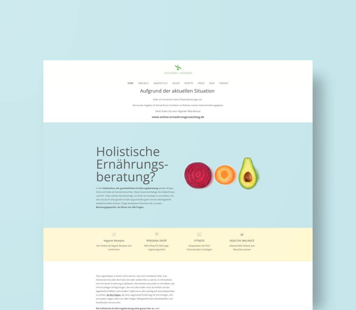 Webdesign für Lifecoaching und Coaching