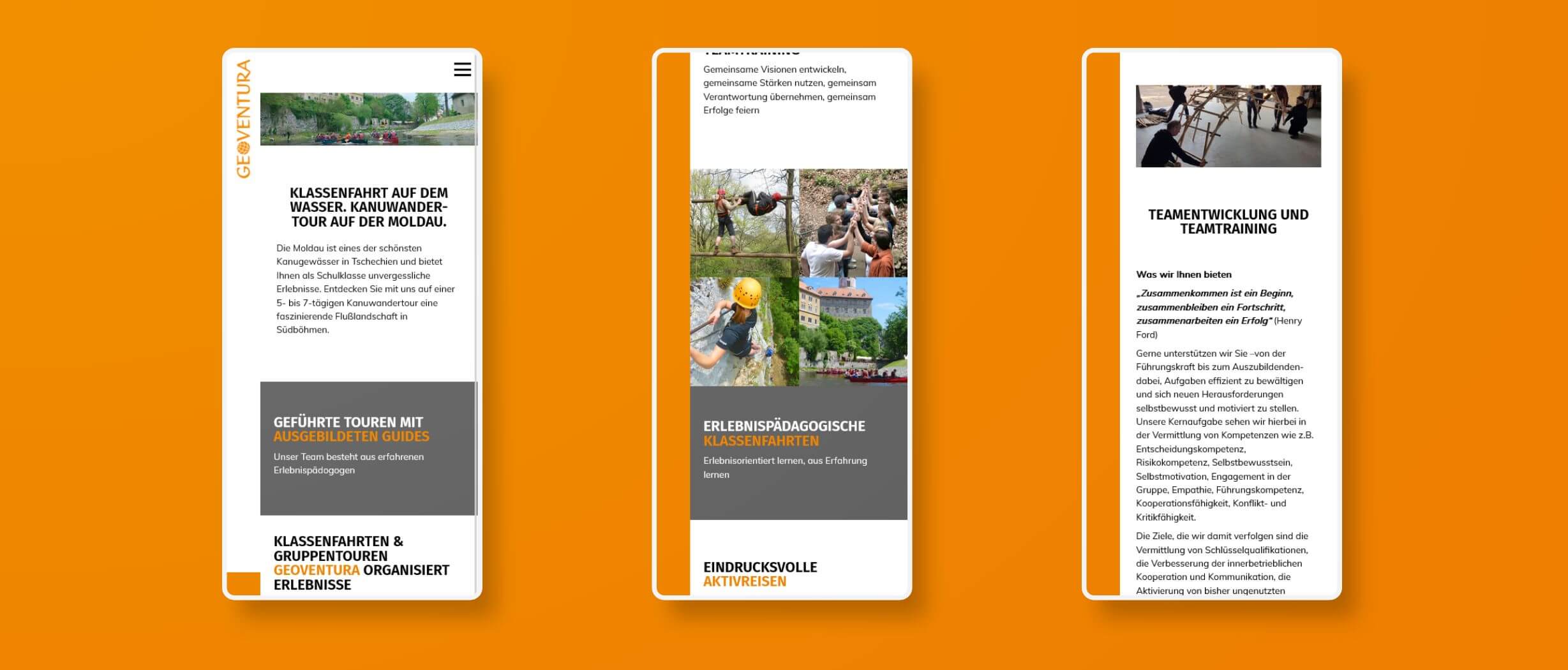 Responsives Webdesign von Agentur