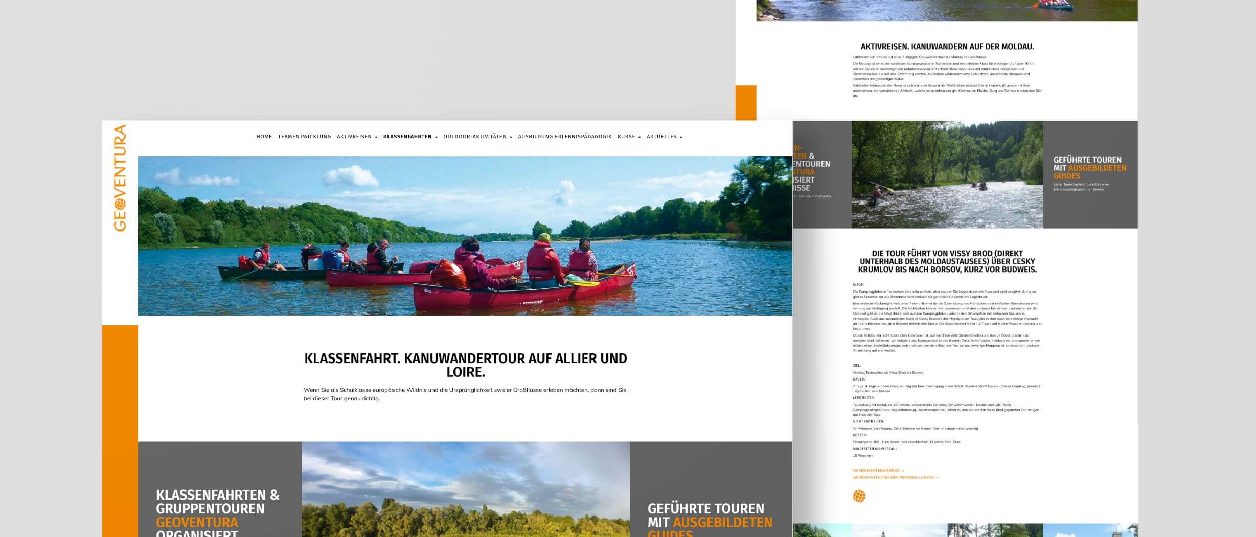 modernes Webdesign Contao