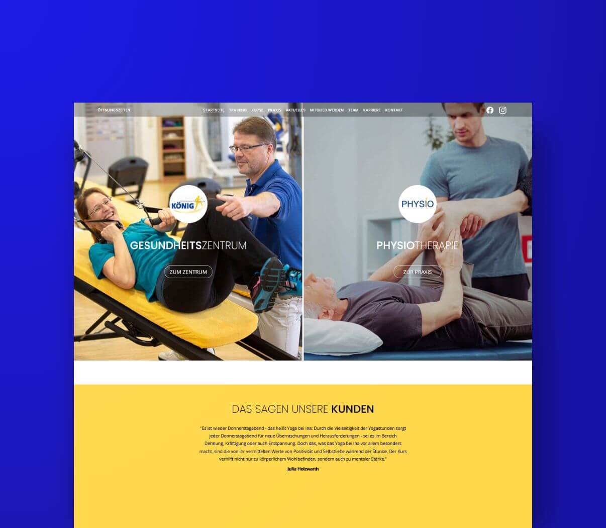 Individuelles Webdesign