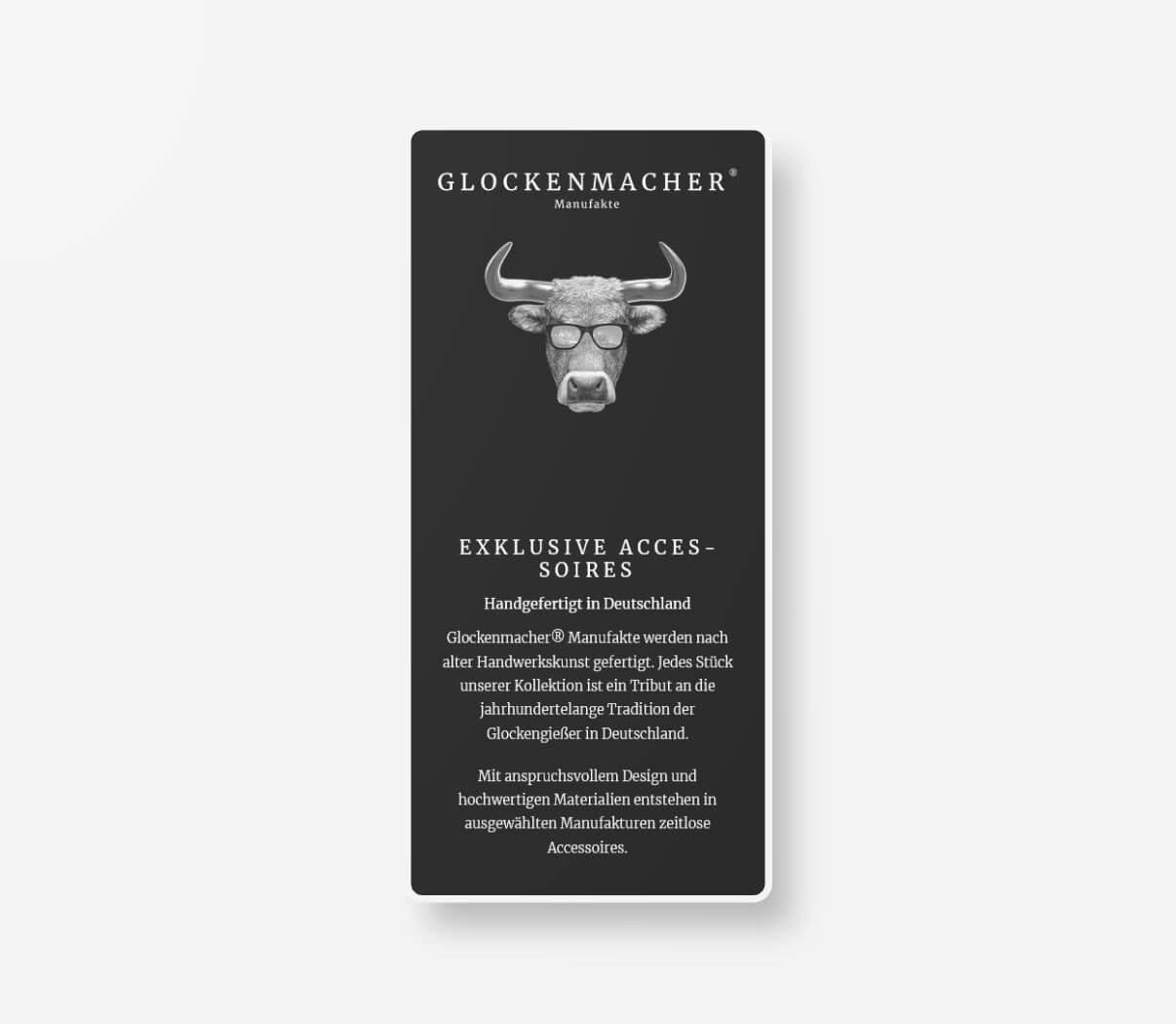 individuelles Webdesign für Accessoires