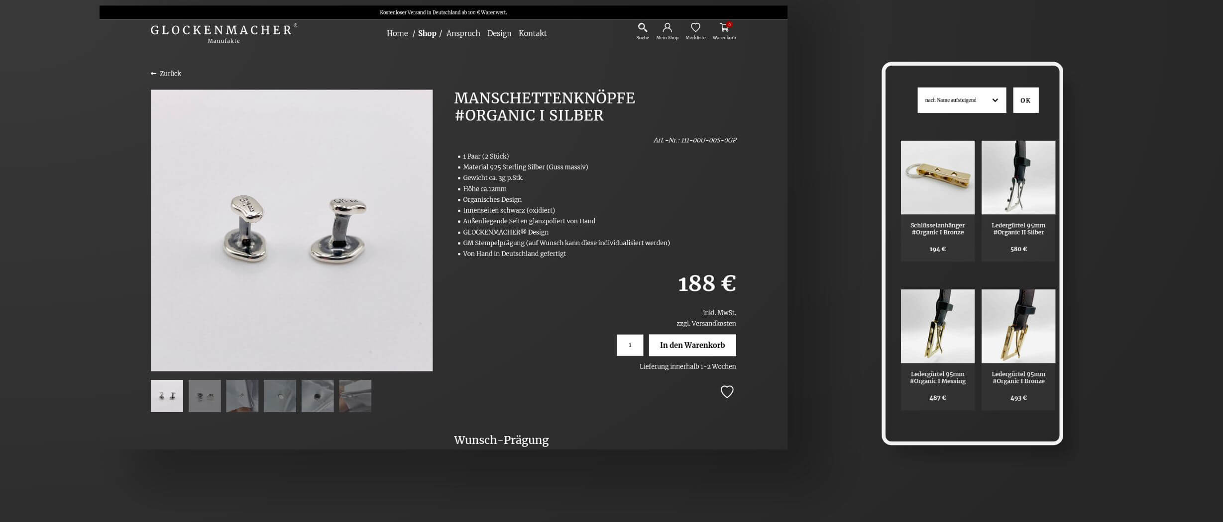 Webdesign erstellen lassen für Onlineshop im E-Commerce