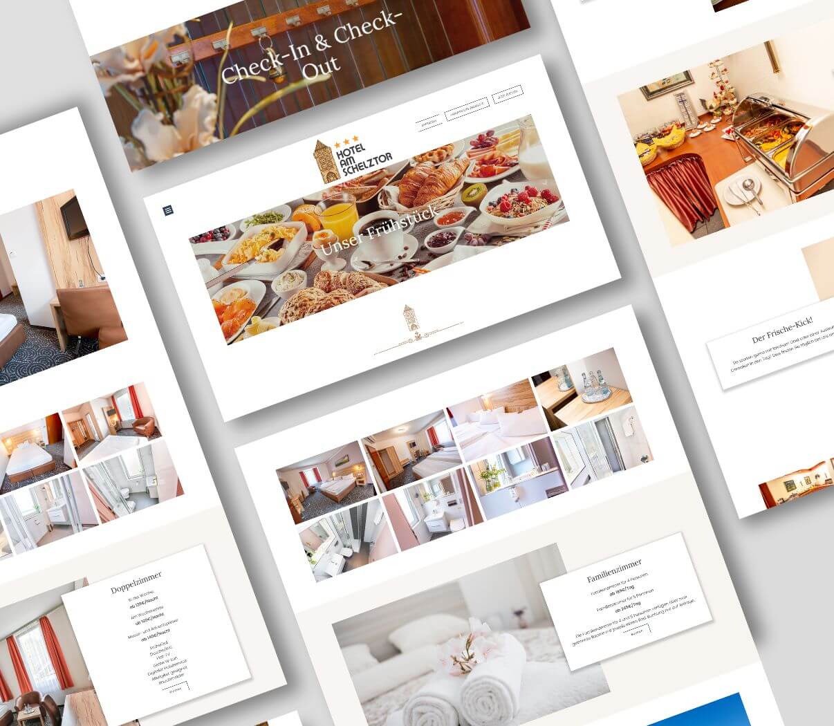 Webdesign für ein Hotel mit dem CMS Contao