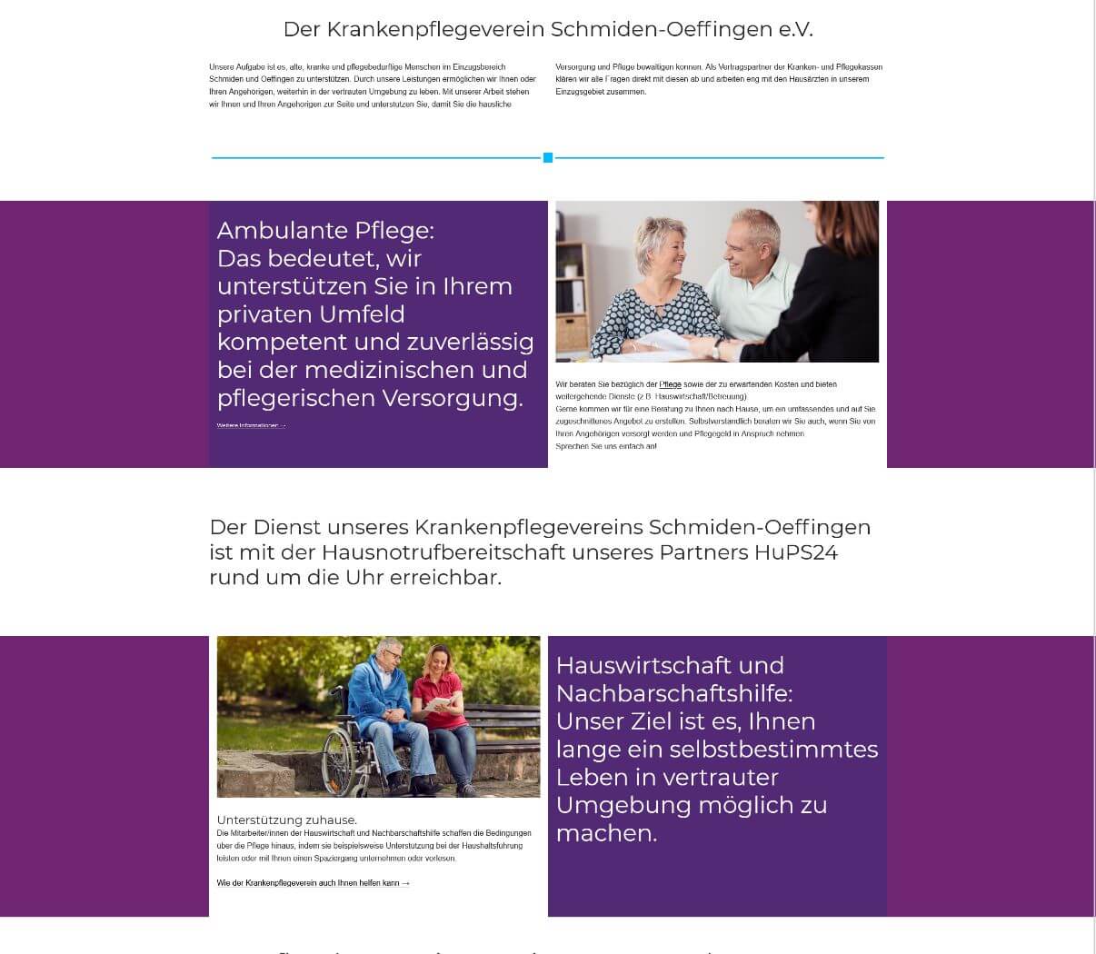 individuelle Homepage