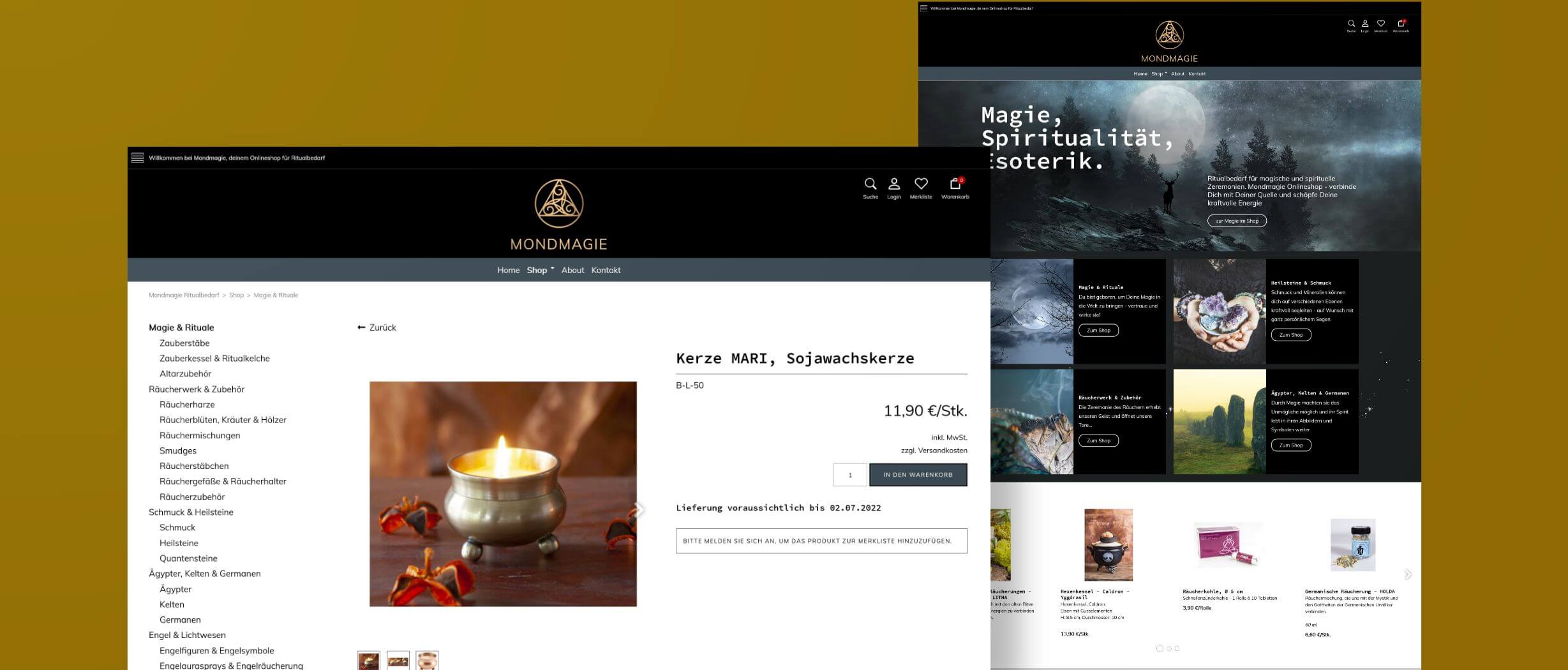 E-Commerce für Esoterik