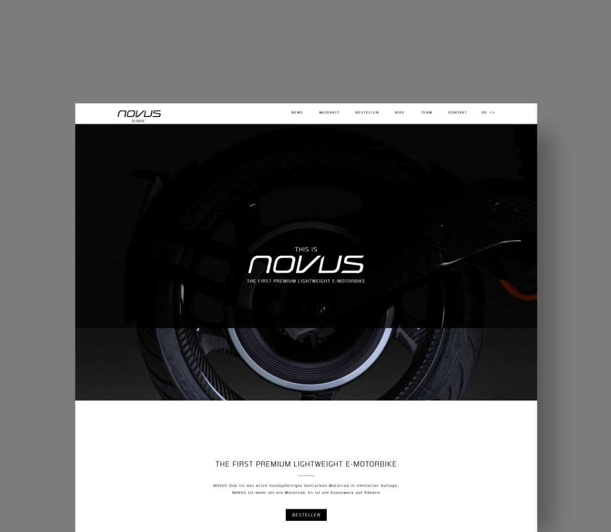 Novus E-Commerce Onlineshop