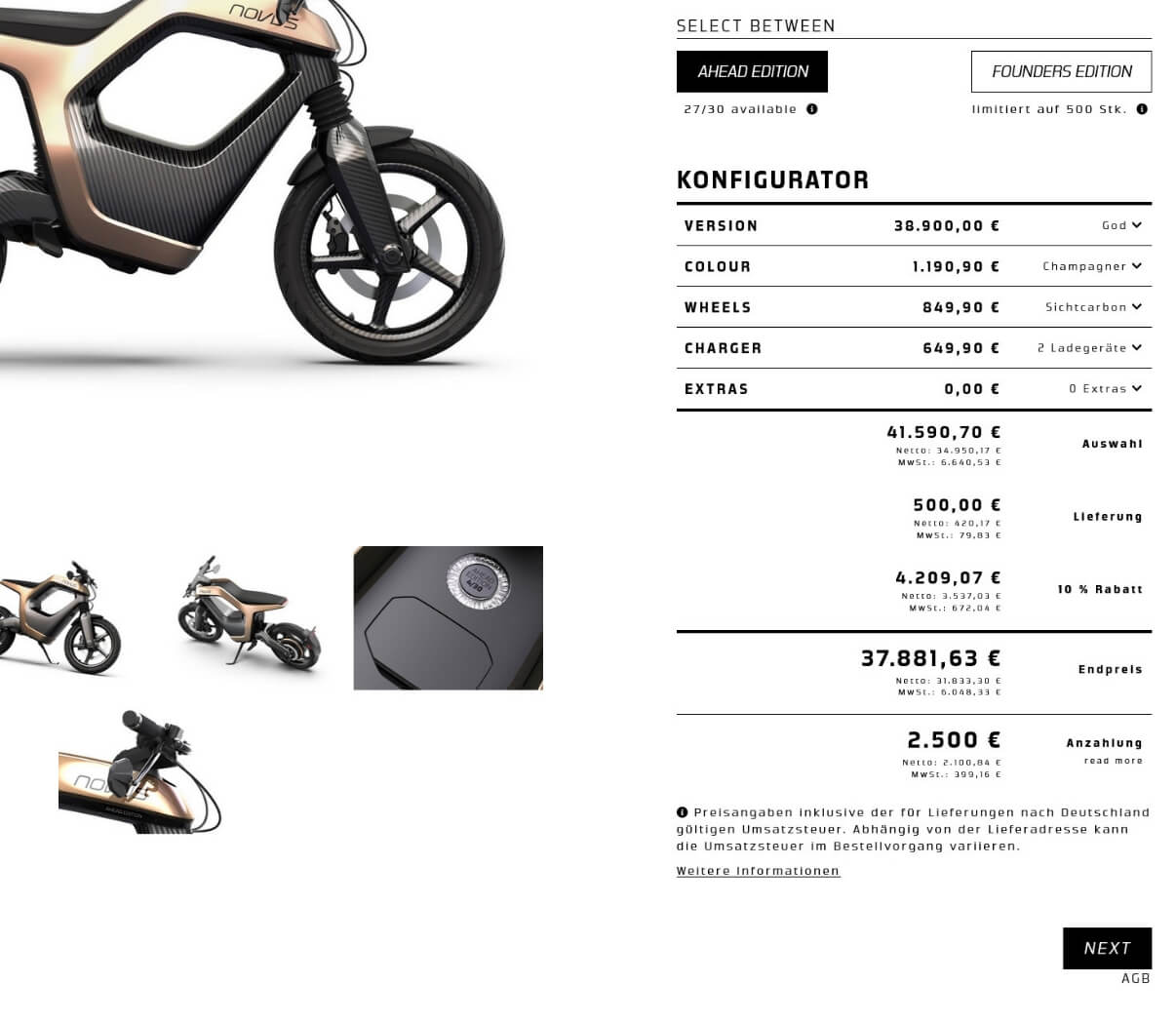 Onlineshop Kontaktfoprmular