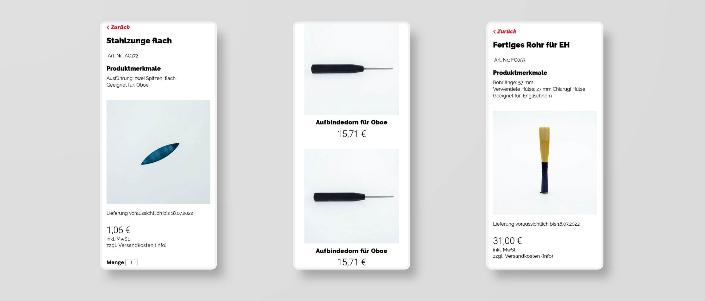 individuelles responsive Design