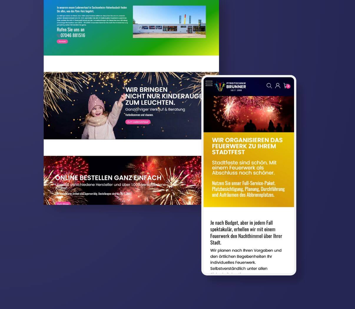 Shopsystem von Contao mit Merconis