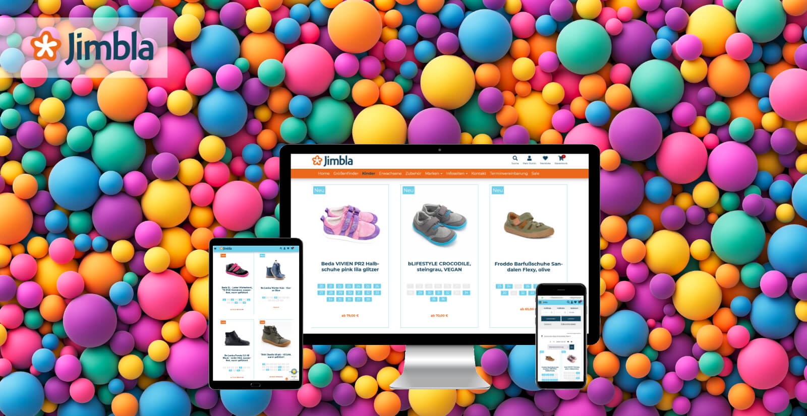 Onlineshop für Kinderschuhe - jimbla.de