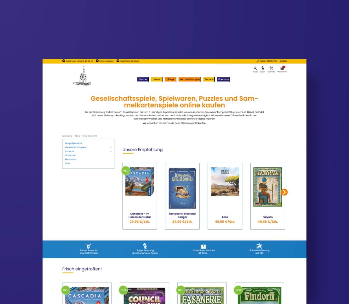 E-Commerce mit Contao: Individuell gestalteter Shop realisiert mit Contao und Merconis