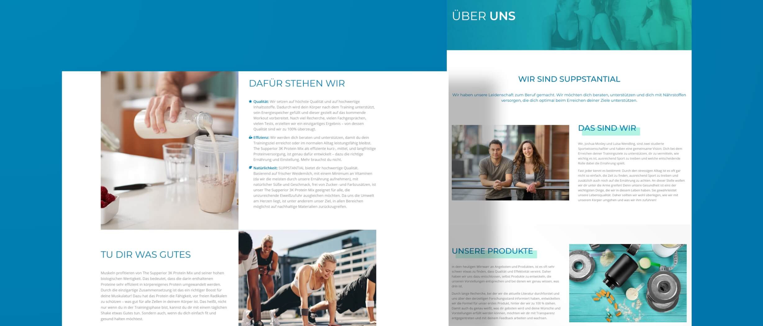 Onlineshop für Supplements