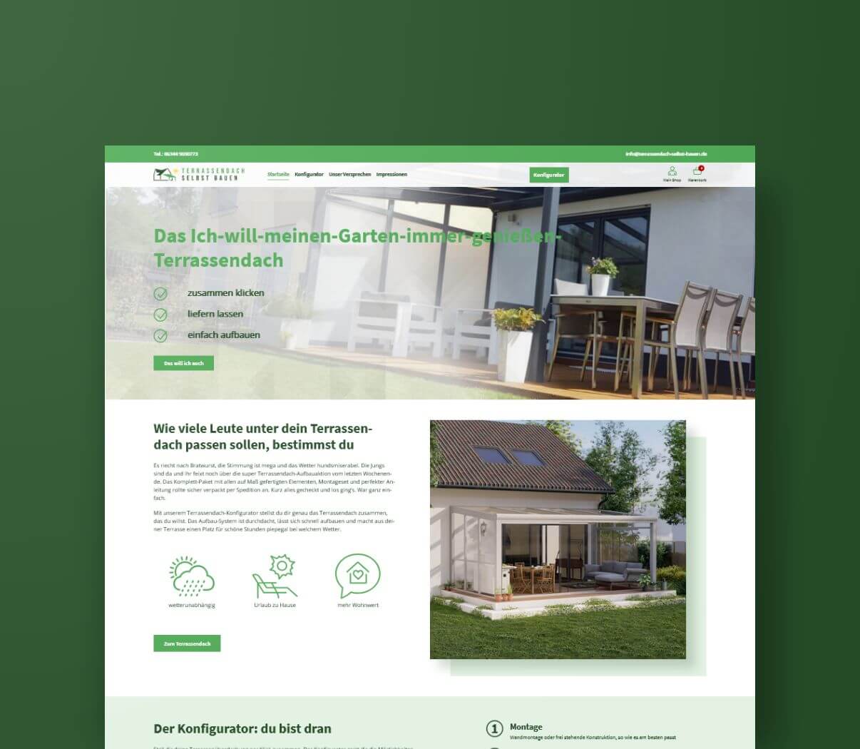 E-Commerce Shopsystem von Merconis